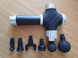 Перкусійний масажний пістолет Booster A2 Масажер тригерних точок Massage Gun - мініатюра 2
