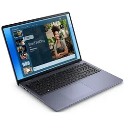 Ноутбук Dell 16 DC16251,1920 x 1200,150U 10 C/12 T,1.8 GHz - 5.4 GHz,55 W,32 GB DDR5,1 TB - мініатюра 2