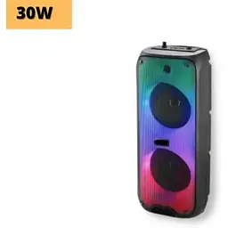 Портативна колонка бумбокс XPRO RX-6258 валіза 30Вт USB SD FM радіо Bluetooth 1 мікрофон ДУ (MER-15660) - мініатюра 2