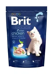 Сухий корм для кошенят Brit Premium by Nature Cat Kitten з куркою 1.5 кг