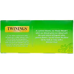 Чай TWININGS зелений з жасміном  в пакетиках 45 г (25 шт. х 1.8 г) - мініатюра 3