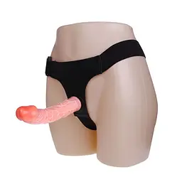 Жіночий страпон, 19,8 х4, 2 см (тілесний) Baile Strap-On For Woman Flesh - мініатюра 6