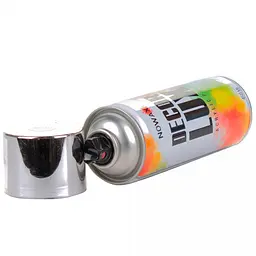 Акрилова фарба Nowax Bright Chrome Спрей 450 мл Хром (bright chrome) NX48041 - мініатюра 3