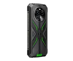 Смартфон Blackview BV8100 8/256GB акумулятор 8800 мАг чорно-зелений - мініатюра 4