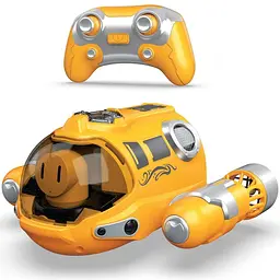 Човен на радіокеруванні SHT 3722-1A Spray Fog 2.4G Yellow - мініатюра 2