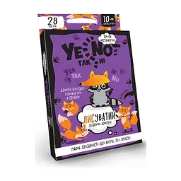 Настільна гра Danko Toys ТакНі. Лисуватий (укр.) (YEN-01-02U)