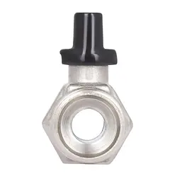 Кран кульовий міні Thermo Alliance Forte 1/2" ВЗ прямий, півметелик SF266W15 - мініатюра 4