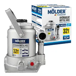 Домкрат гідравлічний пляшковий Molder 32 т 194-344 мм (MA29320) - мініатюра 2