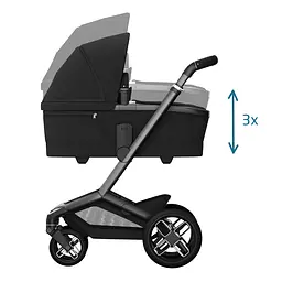 Люлька до коляски Maxi-Cosi Fame Twillic Black (1523390110) - мініатюра 5