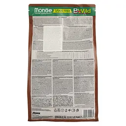 Сухой корм для котов Monge Cat Bwild Gr.Free, буйвол, 1,5 кг - мініатюра 4