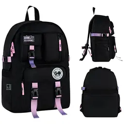 Рюкзак GoPack Education Teens 2500L чорний, градієнт Чорний (GO26-2500L-2)