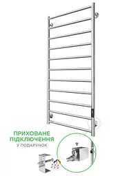 Електрична рушникосушка Mario Урбан-I 1110x500/85 TR K 2.0 таймер-регулятор 2.3.8301.10.Р, Хром, універсальне (коннектор), Електронний