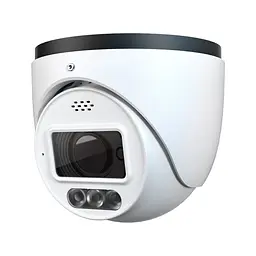 IP-відеокамера 6Mp TVT TD-9565E4-PA(D/AZ/PE/AW3) White f=2.7-13.5mm, ІЧ+LED-підсвічування, з мікрофоном (77-00399)
