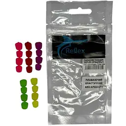 Плаваюча силіконова насадка REFLEX Кукурудза оригінал 20 (8*9мм/20шт) Color mix