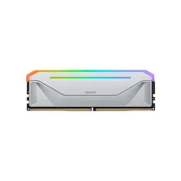 Модуль пам'ятi DDR5 2x16GB/5200 Apacer NOX RGB Silver (AH5U32G52C522NWAA-2) - мініатюра 2