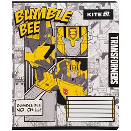 Зошит Kite Transformers, 12 аркушів, клітинка (TF25-232), в асортименті - мініатюра 10