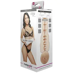 Мастурбатор Fleshlight Girls Alina Lopez - Rose, зі зліпком вагіни, дуже ніжний