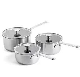 Набір посуду KitchenAid SSS, 8 предметів, 16/18/20 см, 1,49/2,13/3,11 л, 20+28 см (CC004221-001) - мініатюра 2