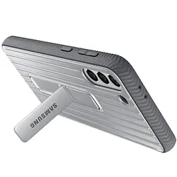 Чохол оригінальний із підставкою Official Protective Rugged Standing Cover EF-RG996CJEGRU для Samsung Galaxy S21 Plus Silver - мініатюра 6