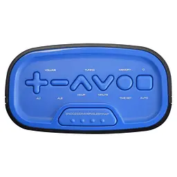 Годинник настільний з радіо Technoline WT465 Black/Blue (WT465 blaue) - мініатюра 3