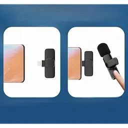 Петличний мікрофон для запису відео F5 з бездротовим адаптером Lightning-Type-C - мініатюра 4