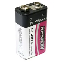 Акумулятор Beston CR-9V 800mAh Li-ion (AAB1823) - мініатюра 2
