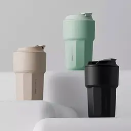Термокухоль DailyElements Drink Cup 420мл White (DE08BH003) [106767] - мініатюра 5