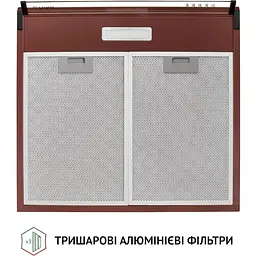 Витяжка пласка Perfelli PL 5144 BR LED - мініатюра 7