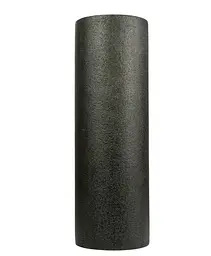 Масажний ролик (роллер) гладкий PowerPlay 4021 Fitness Roller Чорно-зелений (30x15 см) (PP_4021_BL/Green_(30*15)) - мініатюра 4