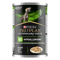 Вологий корм для собак при харчовій алергії Purina Pro Plan Veterinary Diets HA Hypoallergenic, 400 г (12384746) - мініатюра 3