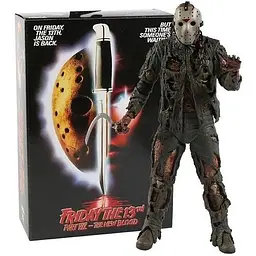 Фігурка Neca П'ятниця 13 Джейсон Вурхіз Friday The 13th Jason Voorhees 18 см WST Movies JV 8