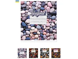 Зошит в лінію BRISK 60 арк. 15 шт./уп. ТВ-15 Камінці