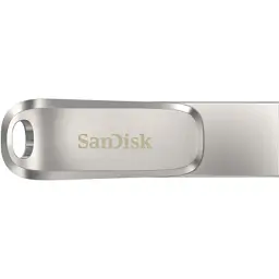USB флеш накопичувач SanDisk 64GB Dual Drive Luxe USB 3.1 + Type-C (SDDDC4-064G-G46) - мініатюра 3