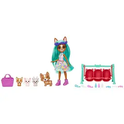 Лялька Enchantimals Корги Криція та Шуо Друзі-малюки (HLK86) - мініатюра 4