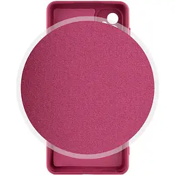 Чохол Silicone Cover Lakshmi Full Camera (A) для Samsung Galaxy A14 4G/5G Бордовий / Marsala - мініатюра 3