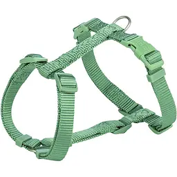 Шлея Trixie Premium H-harness для собак S-M 42-60 см 15 мм світло-зелена