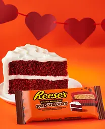 Цукерки Reese's Red Velvet Peanut Butter Cups 40г - мініатюра 4
