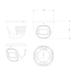 Камера відеоспостереження Provision-ISR DI-350A-MVF (2.8-12) - мініатюра 3