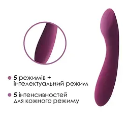 Вібратор для точки G Svakom Amy 2 Violet - мініатюра 3