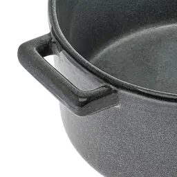 Керамічна каструля круглої форми, 3 л, S&T Сірий 87070 - мініатюра 5