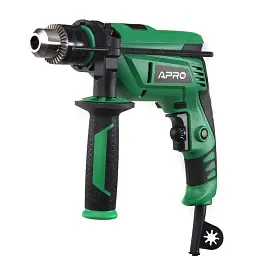 Дриль ударний електричний Apro 13/600 з регулюванням обертів 30412 - мініатюра 2