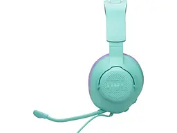 Навушники з мікрофоном JBL Quantum 100M2 Cyan (QTUM100M2CYN) - мініатюра 4