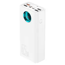 Портативна батарея - зовнішній акб Baseus Amblight 26800mAh 65W OE (P10022402223-00) білий - мініатюра 3