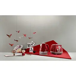 Електрочайник DeLonghi KBOC 2001 red 1.7 л (00000017910) - мініатюра 5