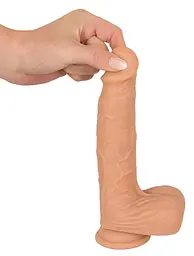 Вібратор You2Toys Natural Thrusting Vibe 21 см тілесний - мініатюра 7