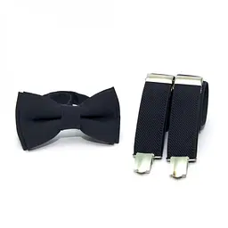 Дитячий набір підтяжки і метелик Gofin suspenders 5,5х10 см(2,5х100 см) od00046669 - мініатюра 4