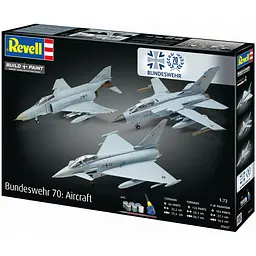 Збірна модель-копія Revell набір до 70 річниці ВПС Німеччини 3 літаки 1:72 (RVL-05627) - мініатюра 6