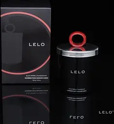 Масажна свічка Lelo Massage Candle Black Pepper Pomegranate, 150 г - мініатюра 4