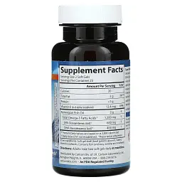 Омега-3 супер Carlson Labs Super Omega-3 1200 мг 50 капсул - мініатюра 2