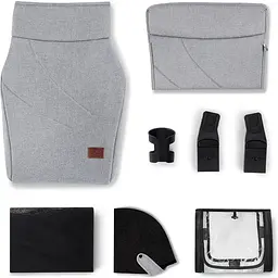 Універсальна коляска 2 в 1 Kinderkraft Everyday 2 Light Gray світло-сіра (00-00305224) - мініатюра 14